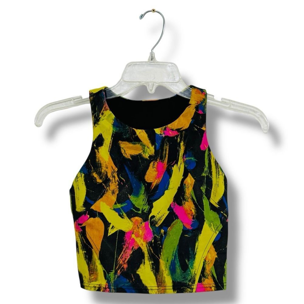 Lululemon Wunder Train Racerback Tank Top Undertone Black Multi Size 2 Women’s